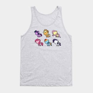 MLP Mane6 chibi Tank Top